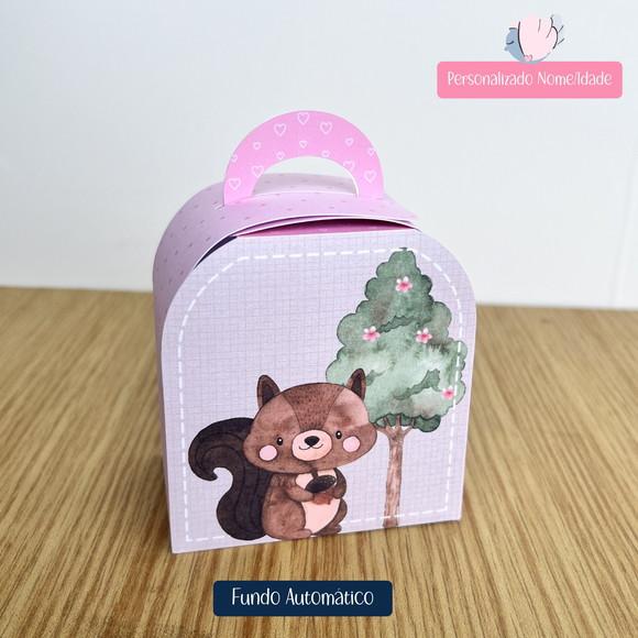 Personalizados - Caixinhas - Bosque Menina- 15 Itens