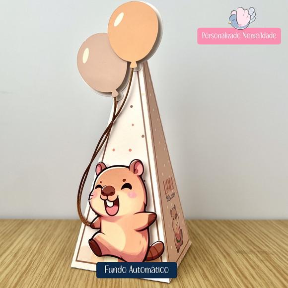 Personalizados - Caixinhas - Capivara - 25 Itens