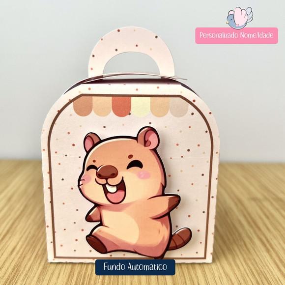Personalizados - Caixinhas - Capivara - 40 Itens