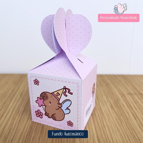 Personalizados - Caixinhas - Capivara Cute - 25 Itens