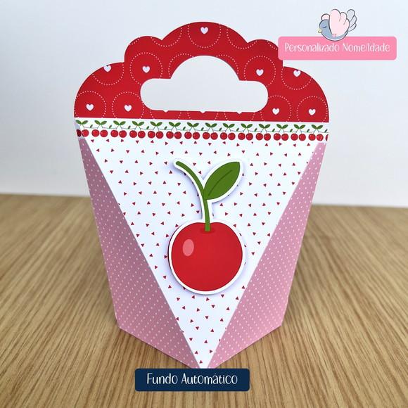Personalizados - Caixinhas - Cerejinha - 10 Itens