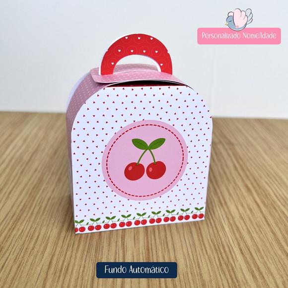 Personalizados - Caixinhas - Cerejinha - 10 Itens