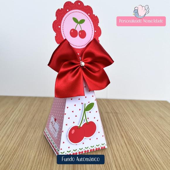 Personalizados - Caixinhas - Cerejinha - 10 Itens