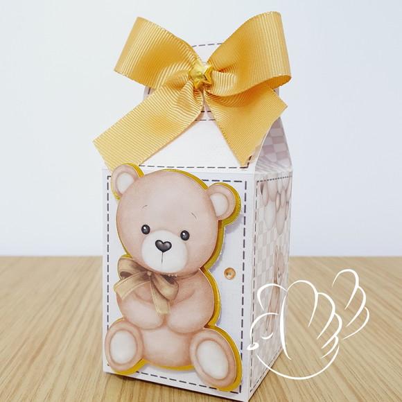 Personalizados - Caixinhas - Chá de Bebê Ursinho - 10 Itens