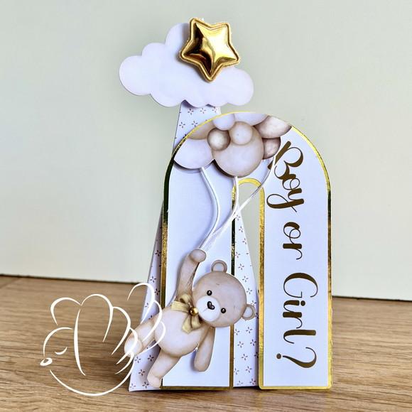 Personalizados - Caixinhas - Cha Revelação Luxo - 10 Itens