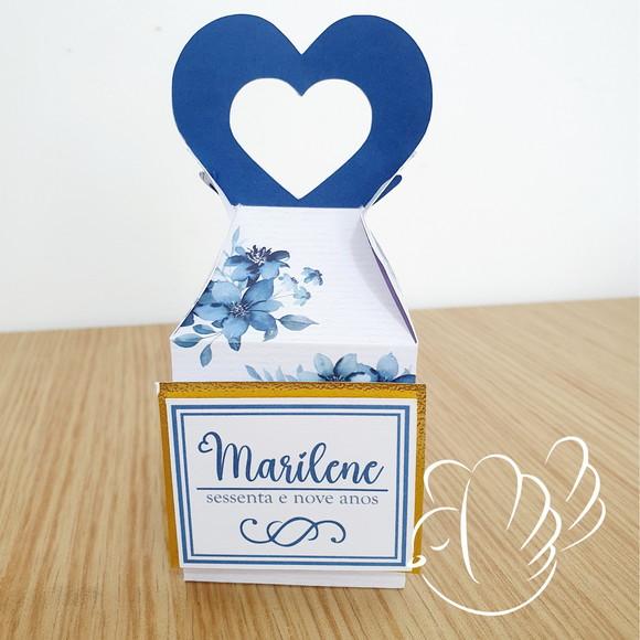 Personalizados - Caixinhas - Floral Adulto - 10 Itens