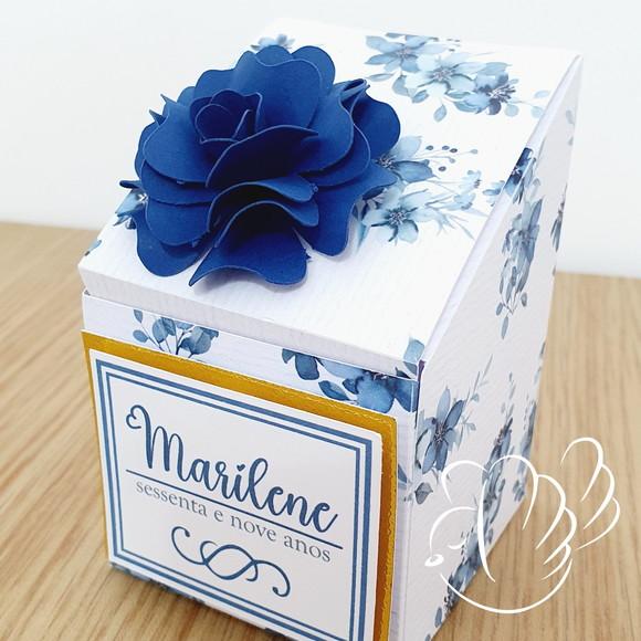 Personalizados - Caixinhas - Floral Adulto - 10 Itens
