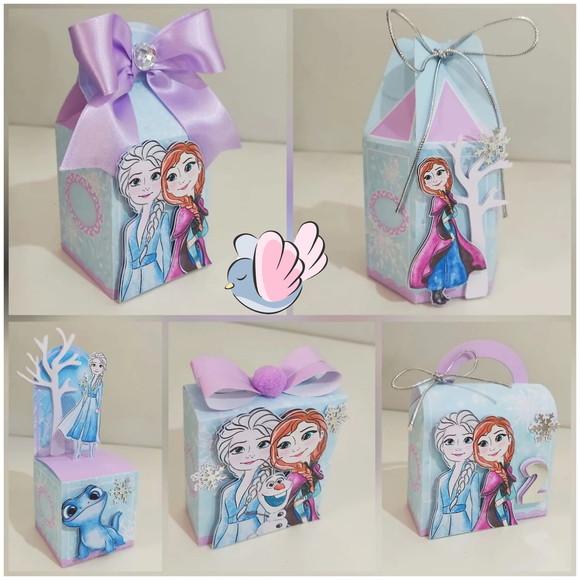 Personalizados - Caixinhas - Frozen -10 Itens