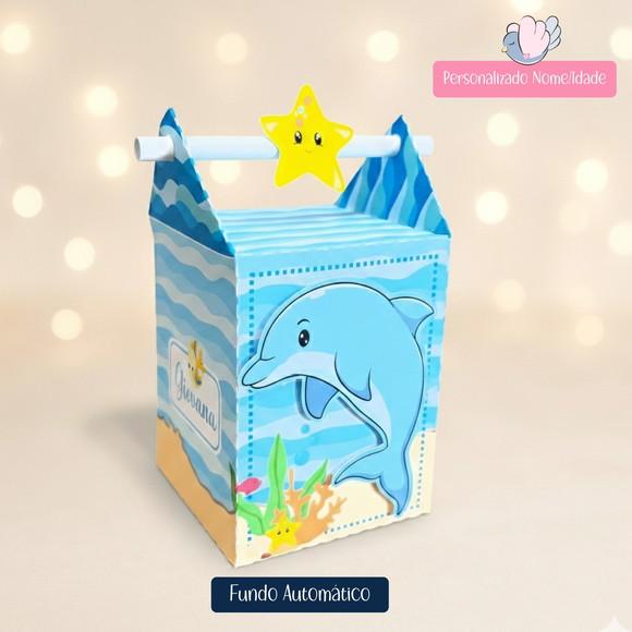 Personalizados - Caixinhas - Fundo do Mar - 15 Itens