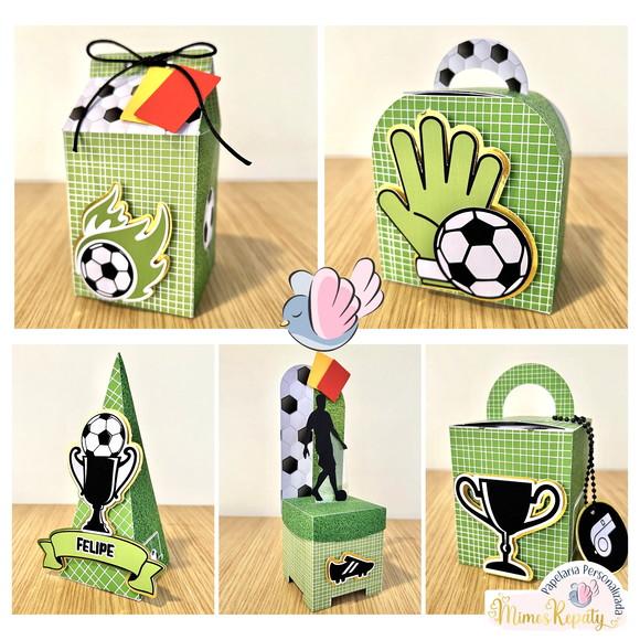 Personalizados - Caixinhas - Futebol - 20 Itens