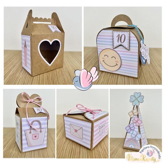 Personalizados - Caixinhas - Good Vibes - 10 Itens