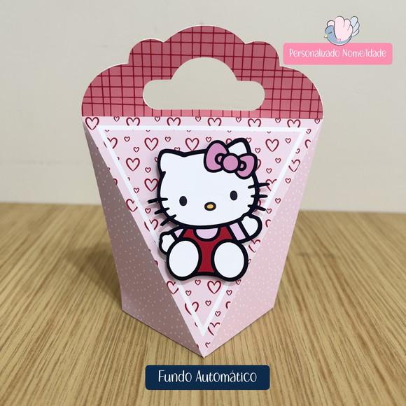 Personalizados - Caixinhas - Hello Kitty Vermelha - 30 Itens