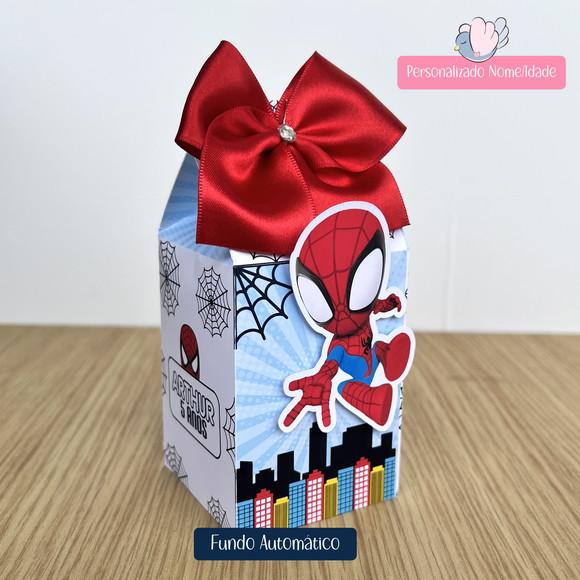 Personalizados - Caixinhas - Homem Aranha - 10 Itens