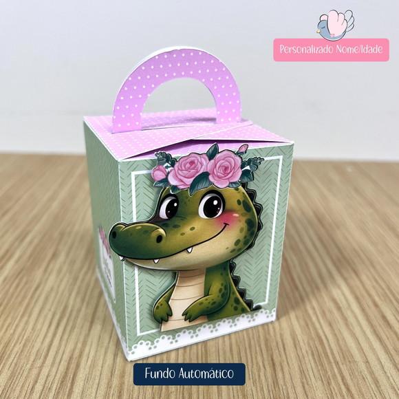 Personalizados - Caixinhas - Jacaré Menina - 25 Itens