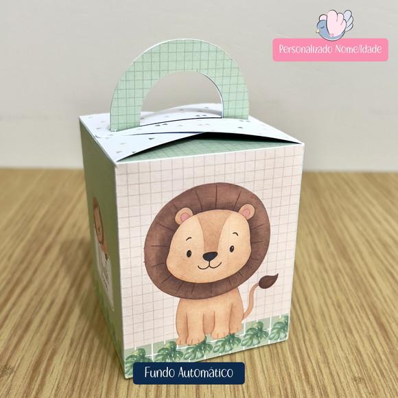 Personalizados - Caixinhas - Leãozinho - 10 Itens