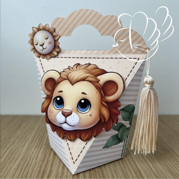 Personalizados - Caixinhas - Leãozinho - 25 Itens
