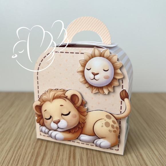 Personalizados - Caixinhas - Leãozinho- 15 Itens