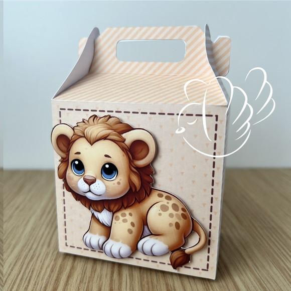 Personalizados - Caixinhas - Leãozinho- 15 Itens