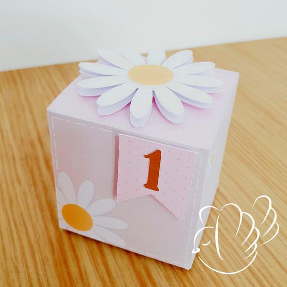 Personalizados - Caixinhas - Margaridas - 10 Itens