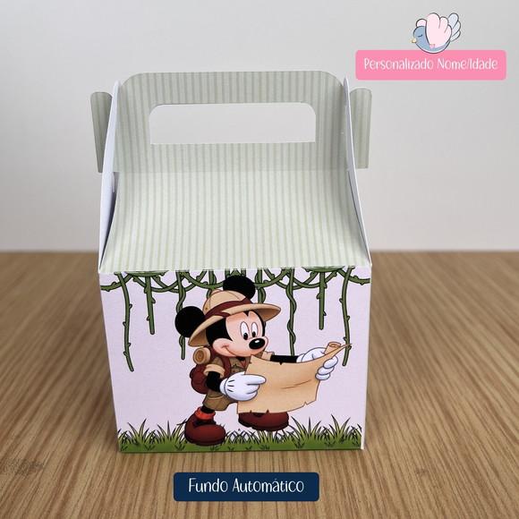 Personalizados - Caixinhas - Mickey Safari - 40 Itens