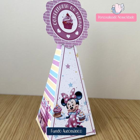 Personalizados - Caixinhas - Minnie Confeiteira - 20 Itens