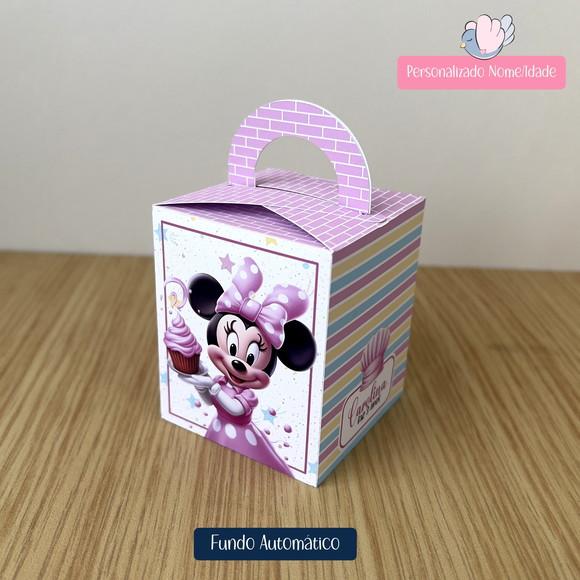 Personalizados - Caixinhas - Minnie Confeiteira - 30 Itens