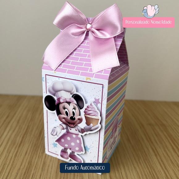 Personalizados - Caixinhas - Minnie Confeiteira - 30 Itens