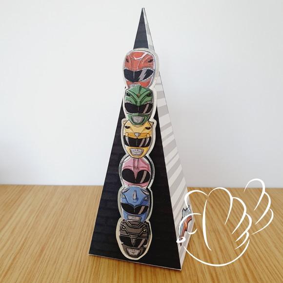 Personalizados - Caixinhas - Power Rangers - 10 Itens