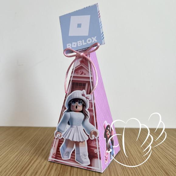 Personalizados - Caixinhas - Roblox Menina - 10 Itens