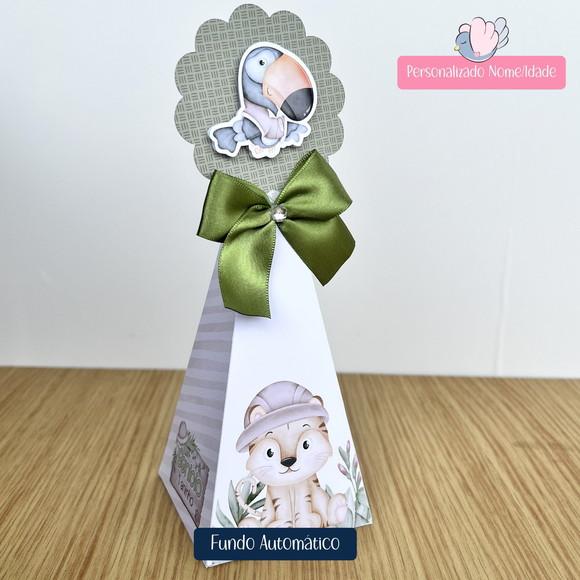 Personalizados - Caixinhas - Safari Menino - 15 Itens