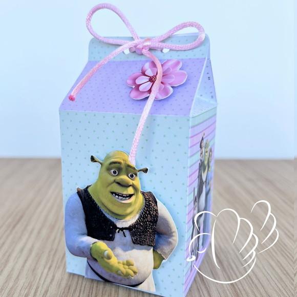 Personalizados - Caixinhas - Shrek Menina - 10 Itens