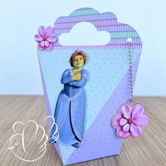 Personalizados - Caixinhas - Shrek Menina - 10 Itens
