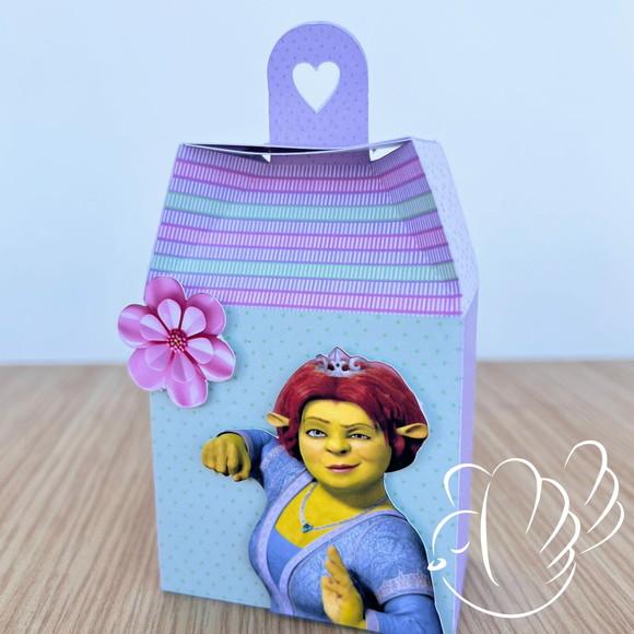 Personalizados - Caixinhas - Shrek Menina - 10 Itens