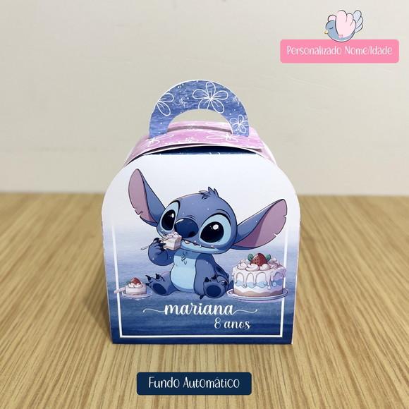 Personalizados - Caixinhas - Stitch Azul - 20 Itens