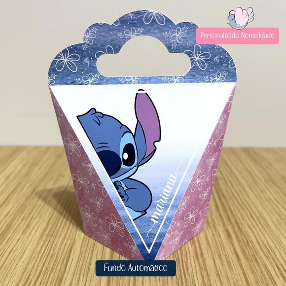 Personalizados - Caixinhas - Stitch Azul - 25 Itens
