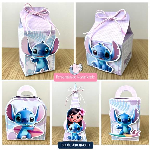 Personalizados - Caixinhas - Stitch Candy - 10 Itens