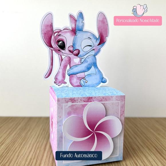 Personalizados - Caixinhas - Stitch e Angel - 40 Itens