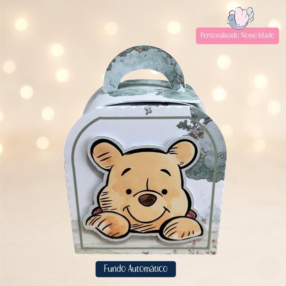 Personalizados - Caixinhas - Ursinho Pooh Vintage- 10 Itens