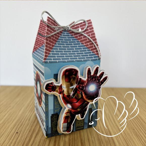Personalizados - Caixinhas - Vingadores - 10 Itens
