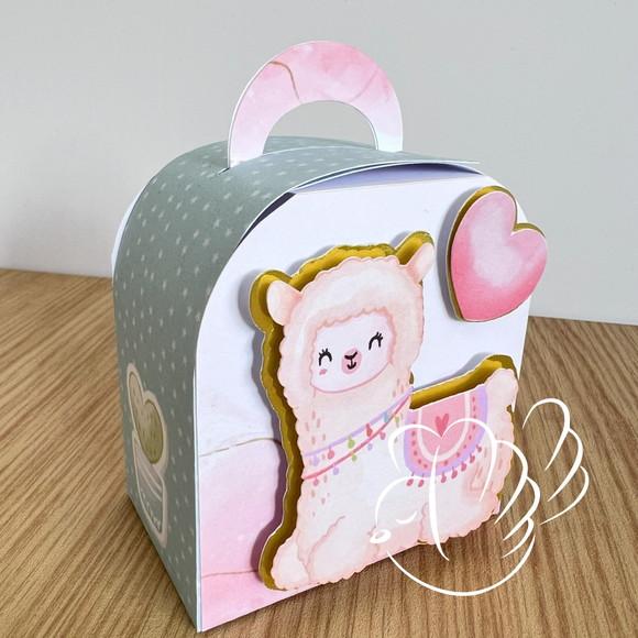 Personalizados - Caixinhas -lhama - 10 Itens