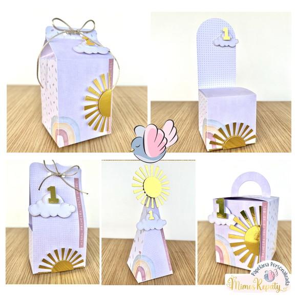 Personalizados - Caixinhas -primeira Volta ao Sol - 10 Itens