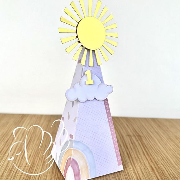 Personalizados - Caixinhas -primeira Volta ao Sol - 10 Itens