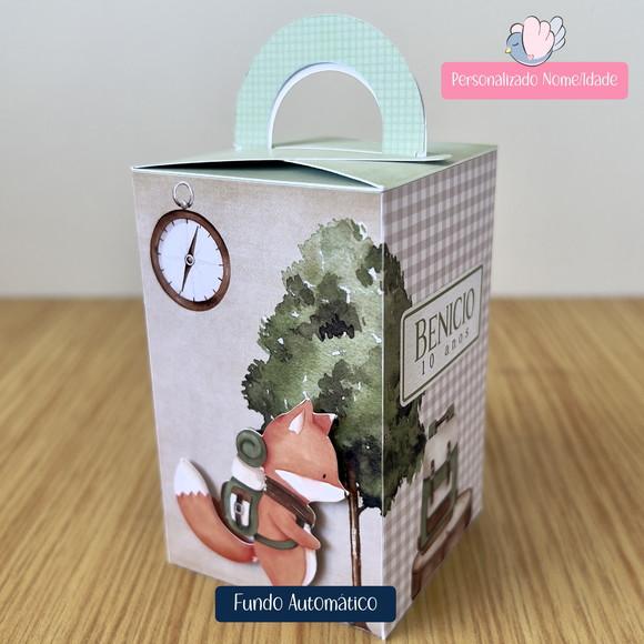 Personalizados - Caixinhas- Acampamento - 10 Itens