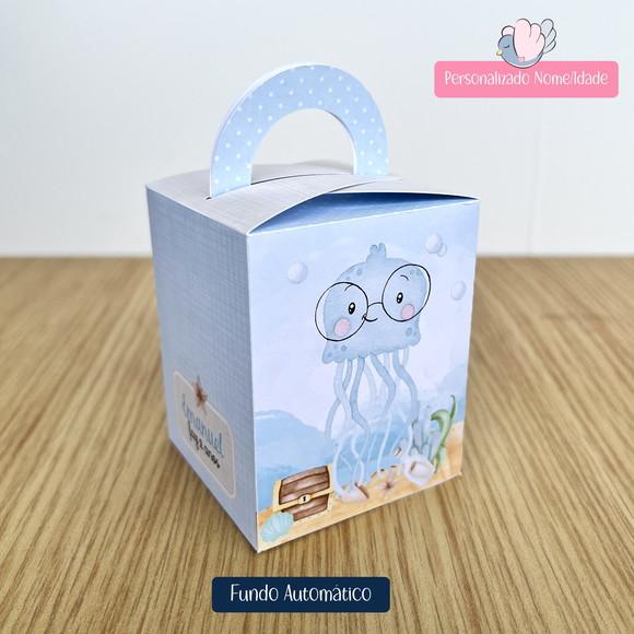 Personalizados - Caixinhas- Fundo do Mar - 15 Itens