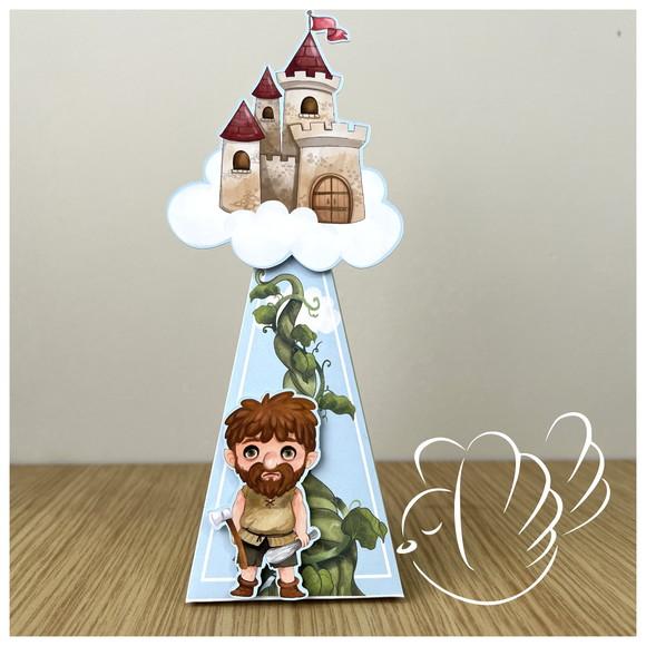 Personalizados - Caixinhas- João e o Pé de Feijão - 10 Itens