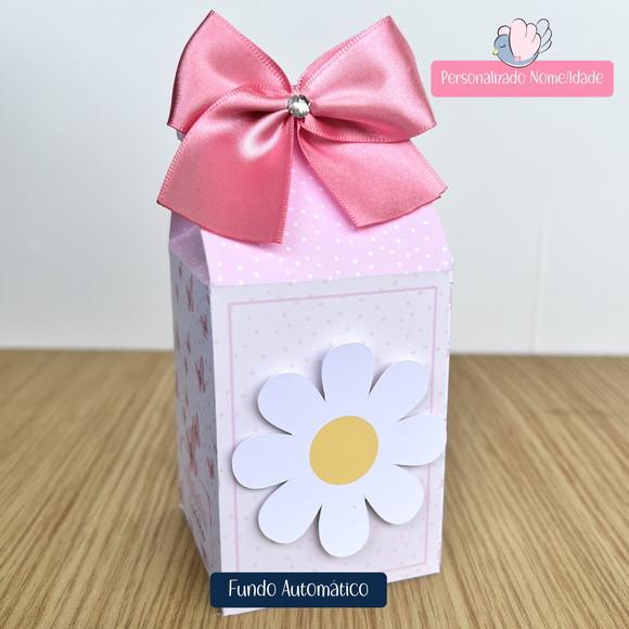 Personalizados - Caixinhas- Margaridas - 10 Itens