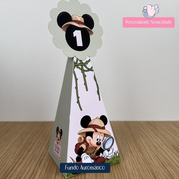 Personalizados - Caixinhas- Mickey Safari - 25 Itens
