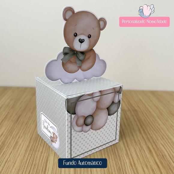 Personalizados - Chá de Bebê Ursinho Verde - 20 Itens