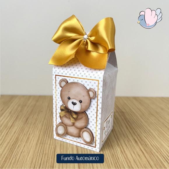 Personalizados - Chá Revelação Ursinho Dourado - 25 Itens