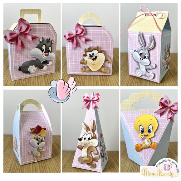 Personalizados - Looney Tunes Baby Menina - 10 Itens